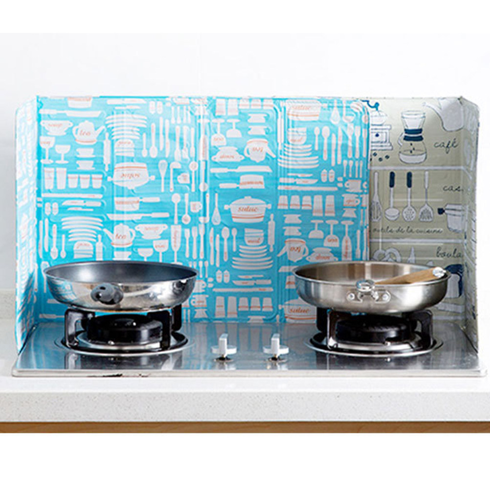 Kitchen Gadgets Mixer - Pelindung Cipratan Minyak dari Aluminium Foil