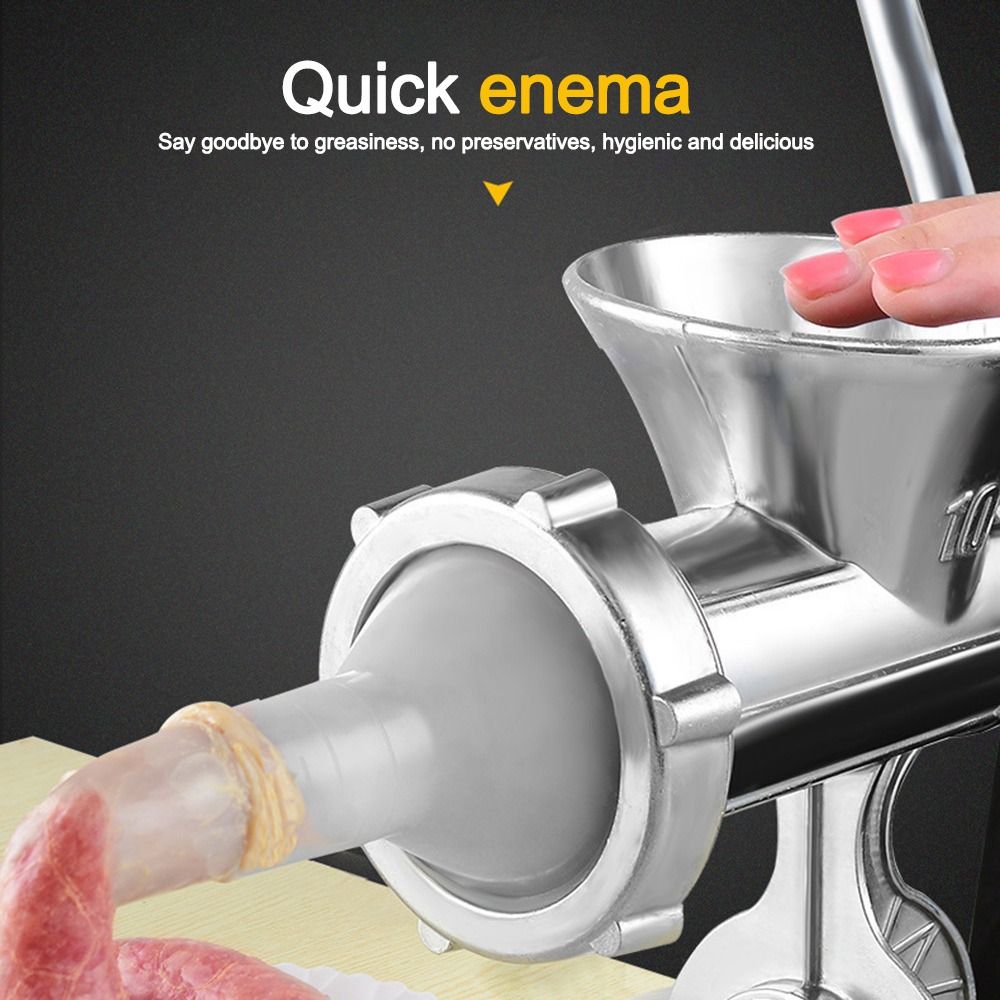 Kitchen Gadgets Mixer - Penggiling Daging Manual Hemat-Ruang, Penggiling Sosis