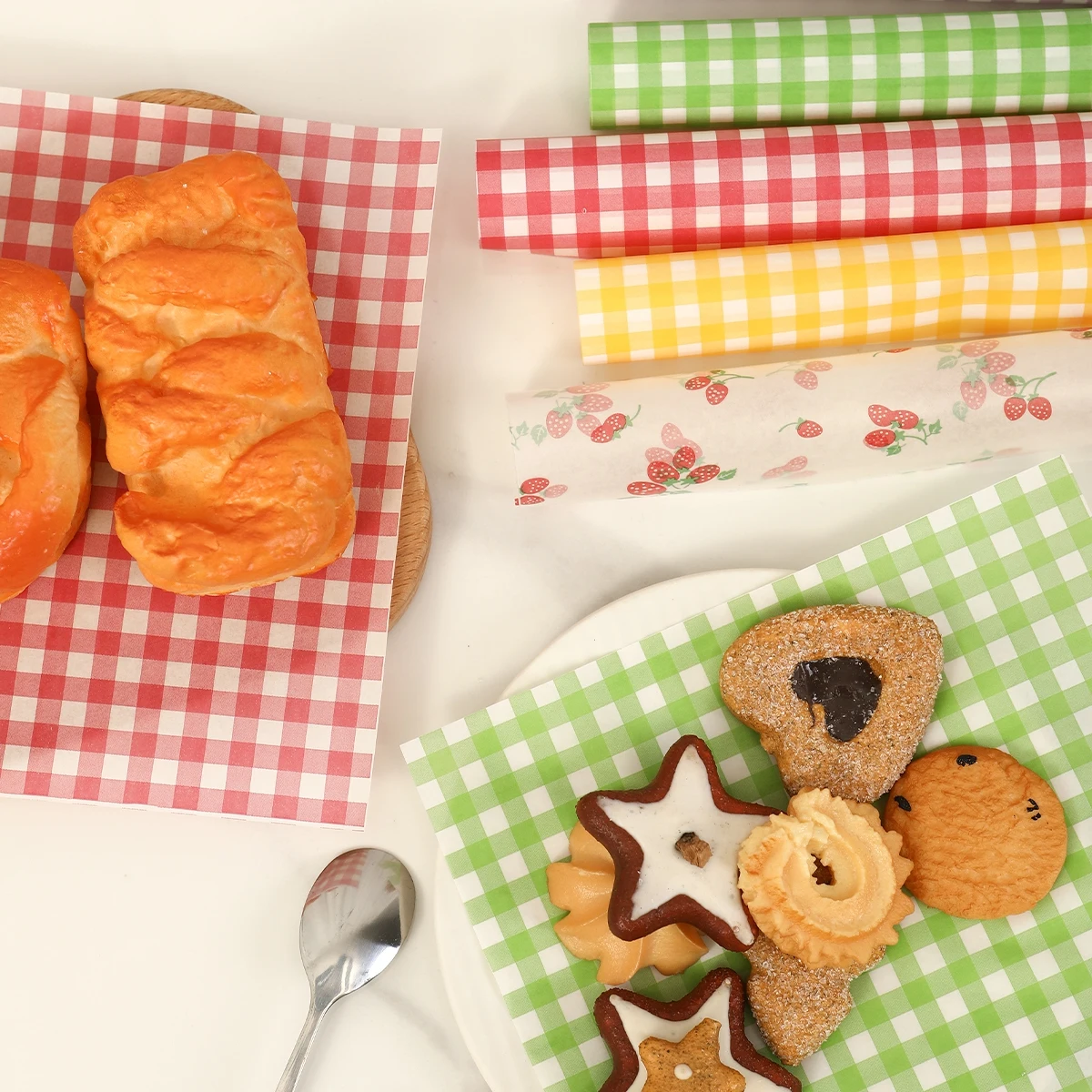Kitchen Gadgets For Gifts - 50 buah kertas pembungkus tahan minyak