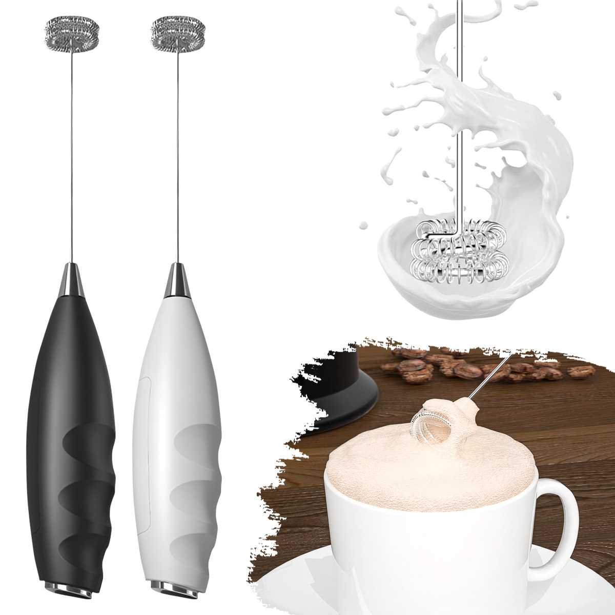 Kitchen Gadgets Products - Pengaduk Susu Elektrik, Pengocok Elektrik Tanpa