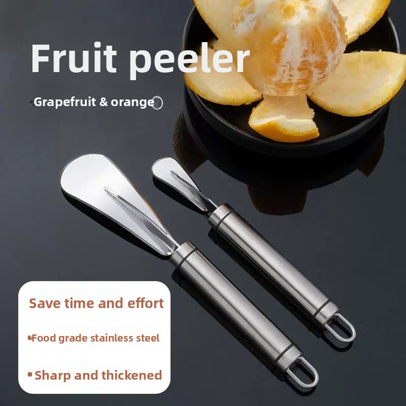 Kitchen Gadgets And Equipment - Oranye Baja Tahan Karat, Pengupas Jeruk,