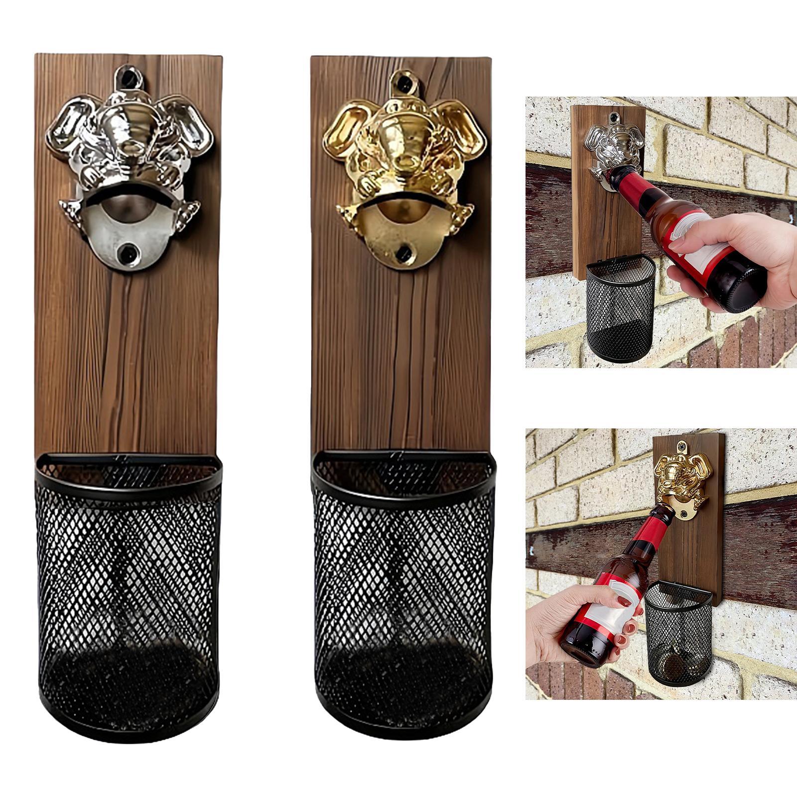 Kitchen Gadgets For Gifts - Pembuka Botol Magnetik dengan Pengumpul Tutup