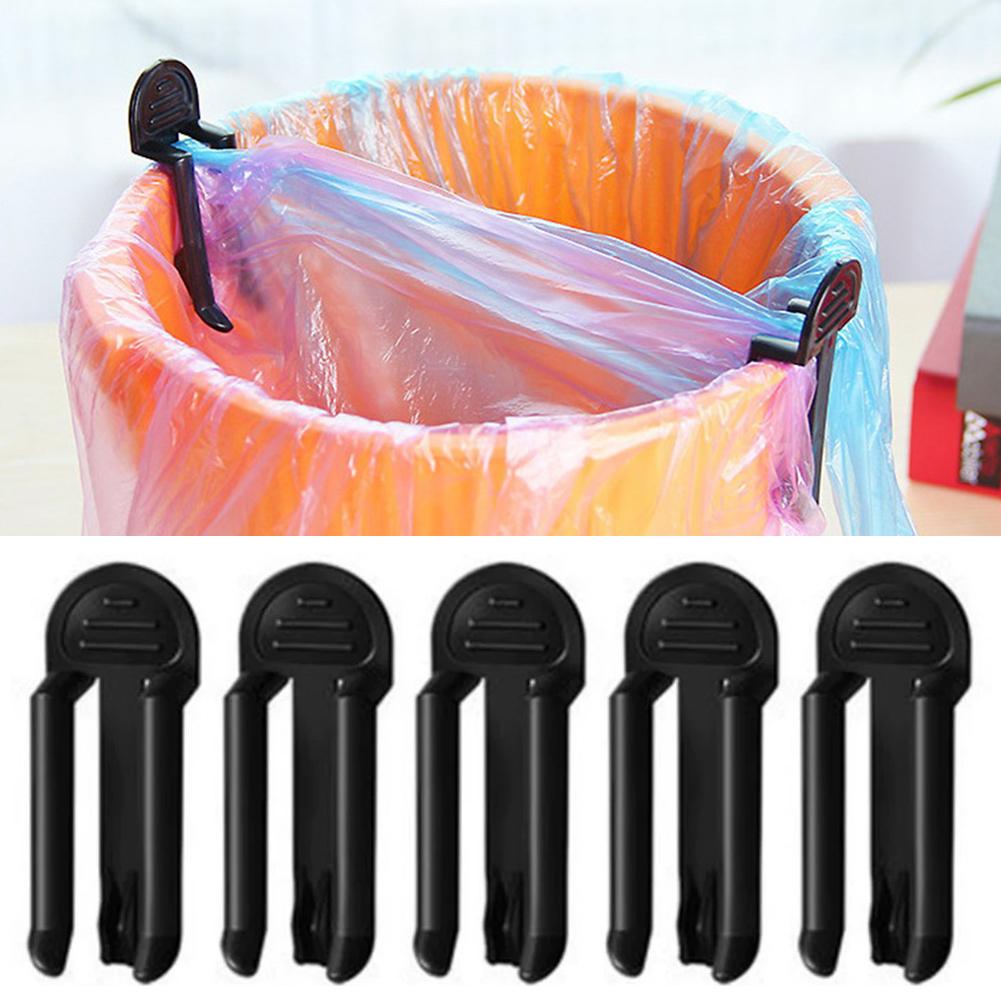 Kitchen Gadgets & Toys - 2/5Pcs Penjepit Kantong Sampah Plastik Penjepit