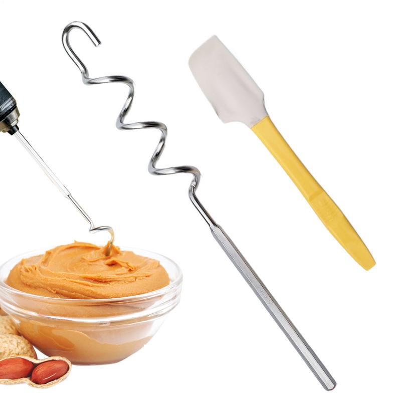 Kitchen Gadgets Mixer - Set Pengaduk Mixer Mentega Kacang Baja