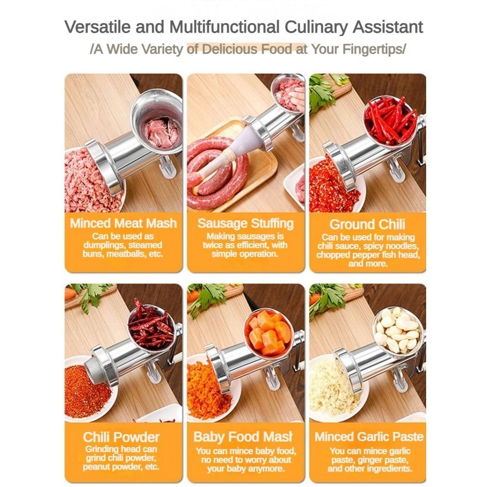 Penggiling Daging Manual Hemat - Kitchen Gadgets Mixer ulasan dan harga