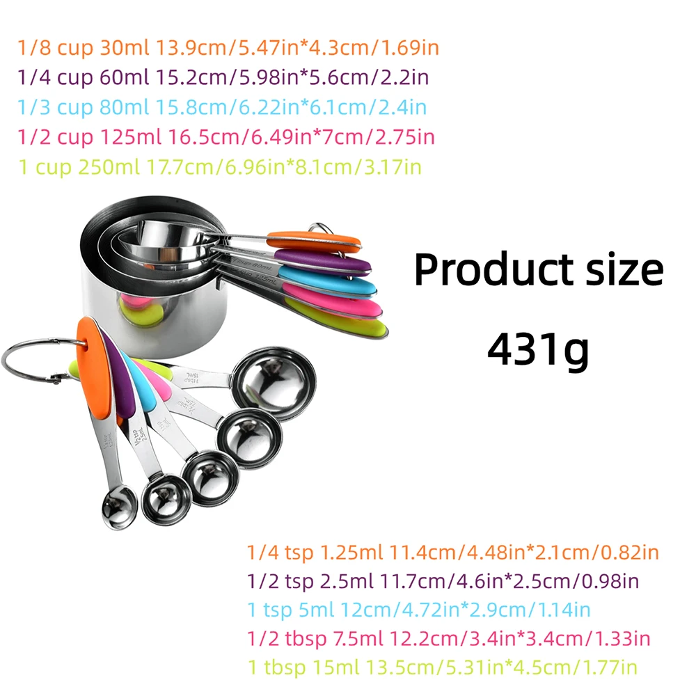 5/10 Buah Gelas Ukur dan Sendo - Kitchen Gadgets Products ulasan dan harga