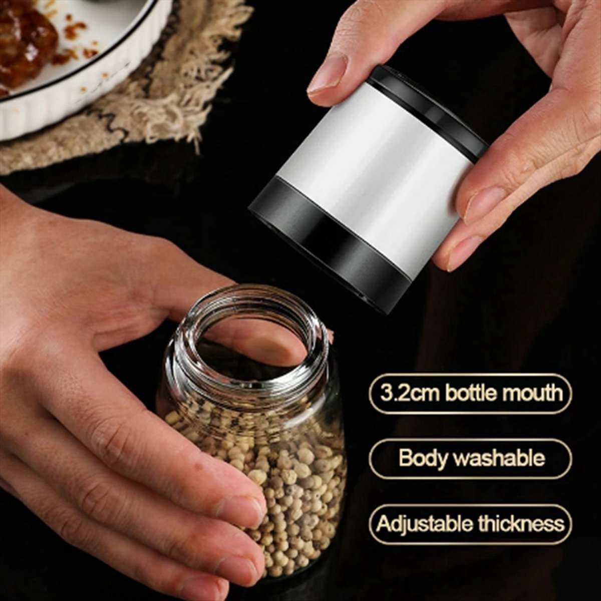 Penggiling Garam dan Merica Ma - Kitchen Gadgets & Toys ulasan dan harga