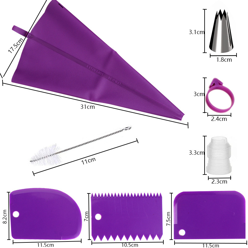 Set Peralatan Dekorasi Kue dar - Kitchen Handy Gadgets ulasan dan harga