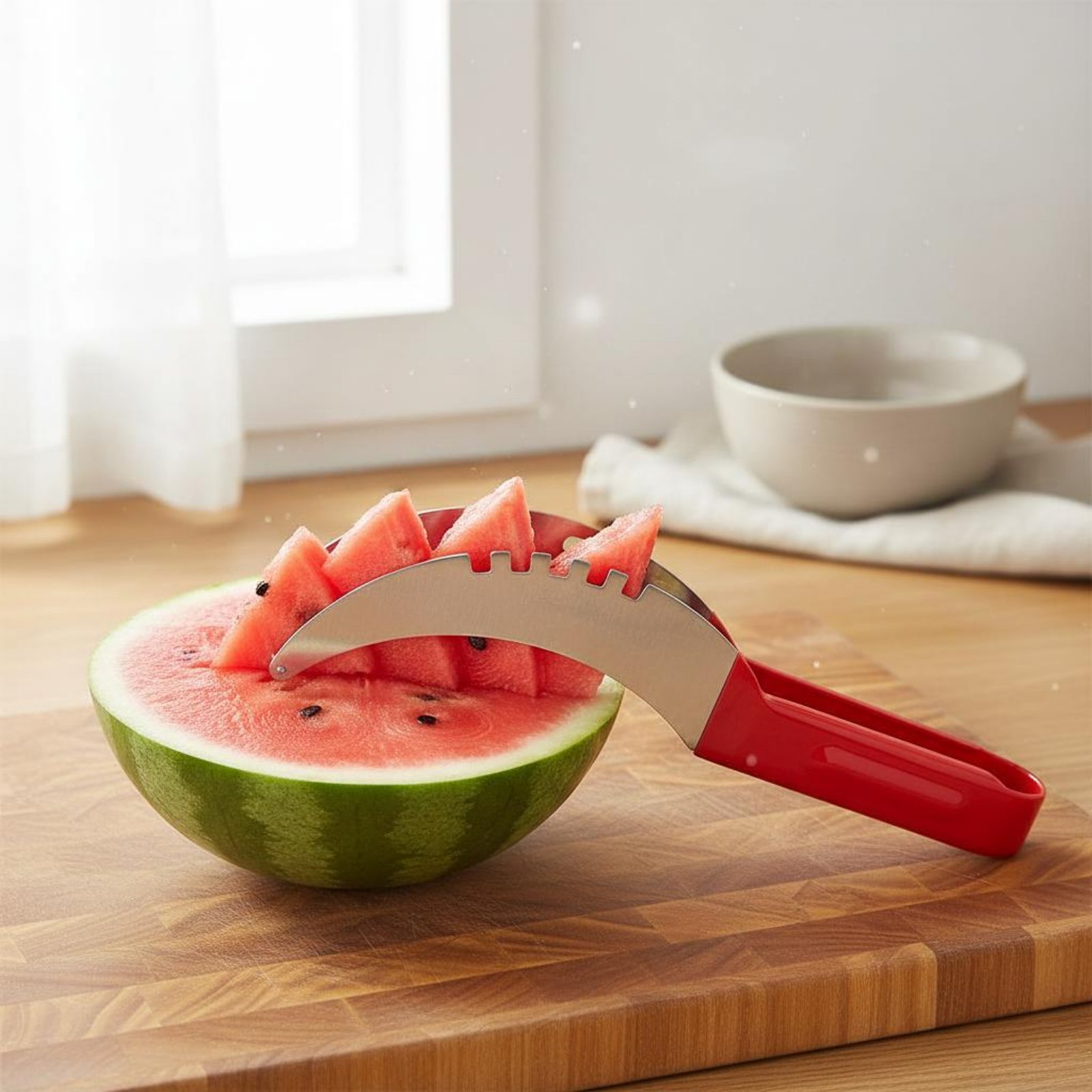 Pemotong Kubus Semangka Bahan  - Kitchen Gadgets & Toys ulasan dan harga