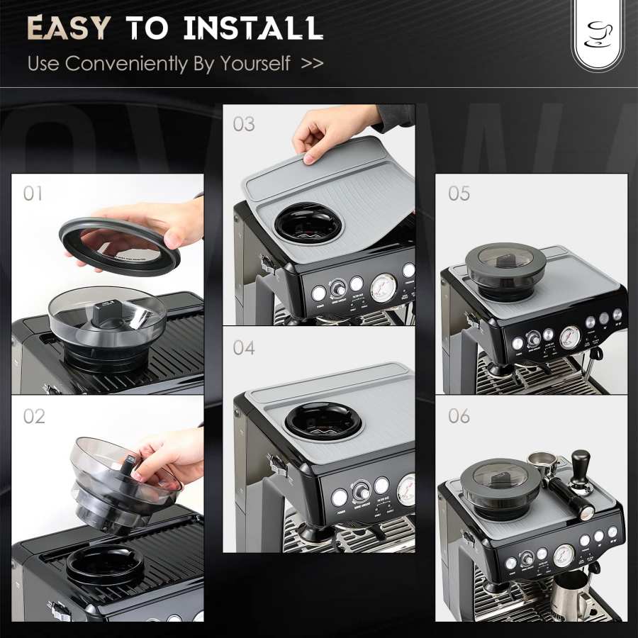 Tikar kopi silikon untuk Brevi - Breville Espresso Bes870 ulasan dan harga