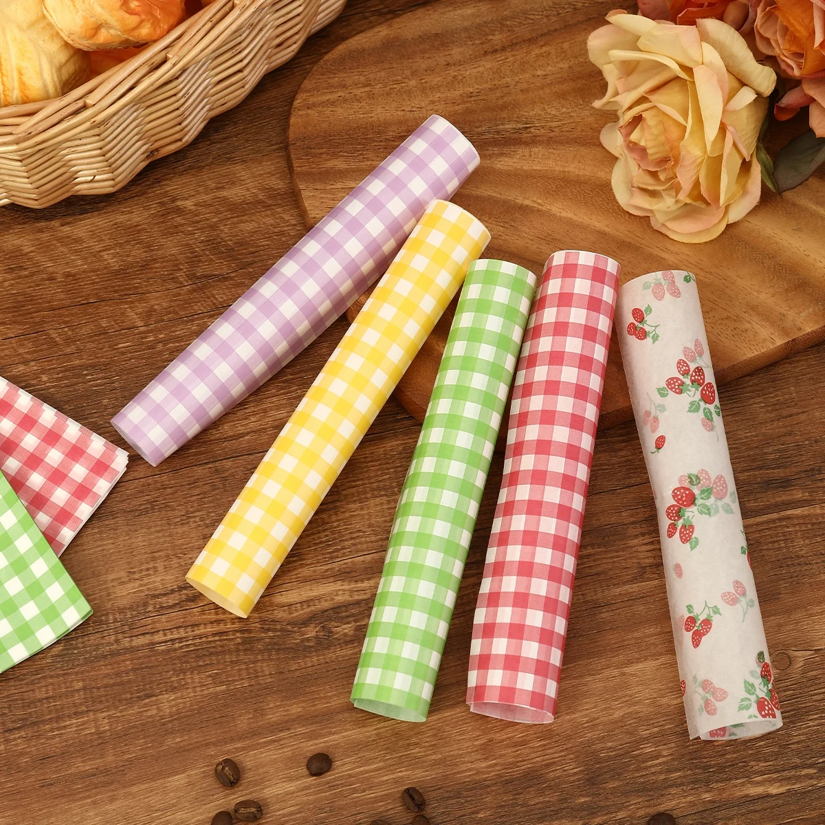 50 buah kertas pembungkus taha - Kitchen Gadgets For Gifts ulasan dan harga