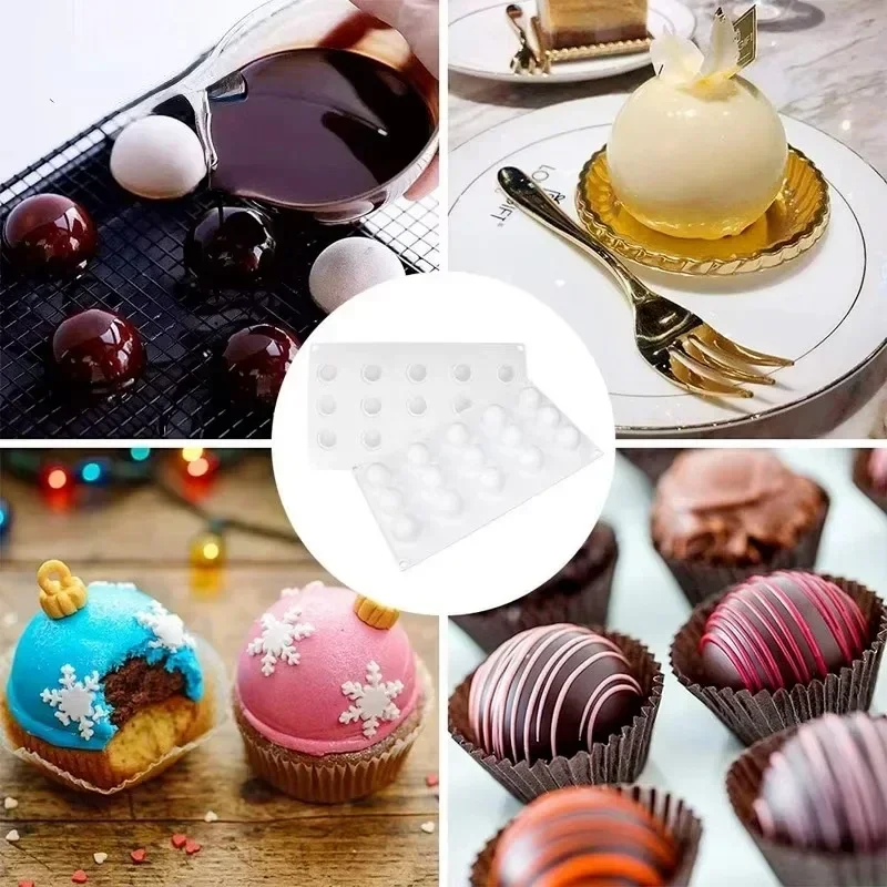 Cetakan silikon bola 3D untuk  - Kitchen Handy Gadgets ulasan dan harga