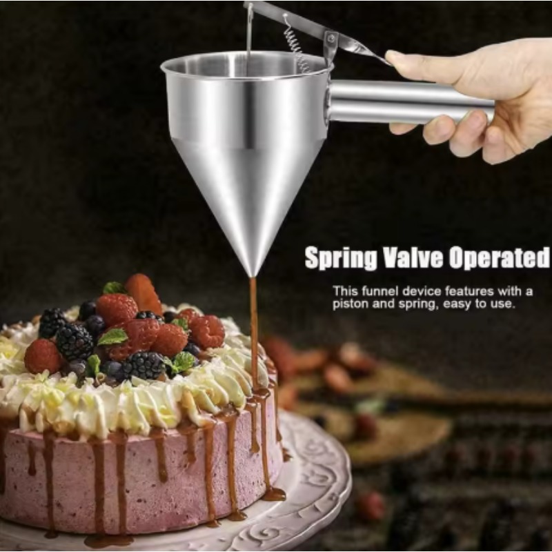 Dispenser Corong Cairan Stainl - Kitchen Gadgets Products ulasan dan harga