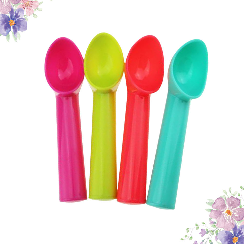 4 Buah Sendok Es Krim Ergonomi - Kitchen Gadgets & Toys ulasan dan harga