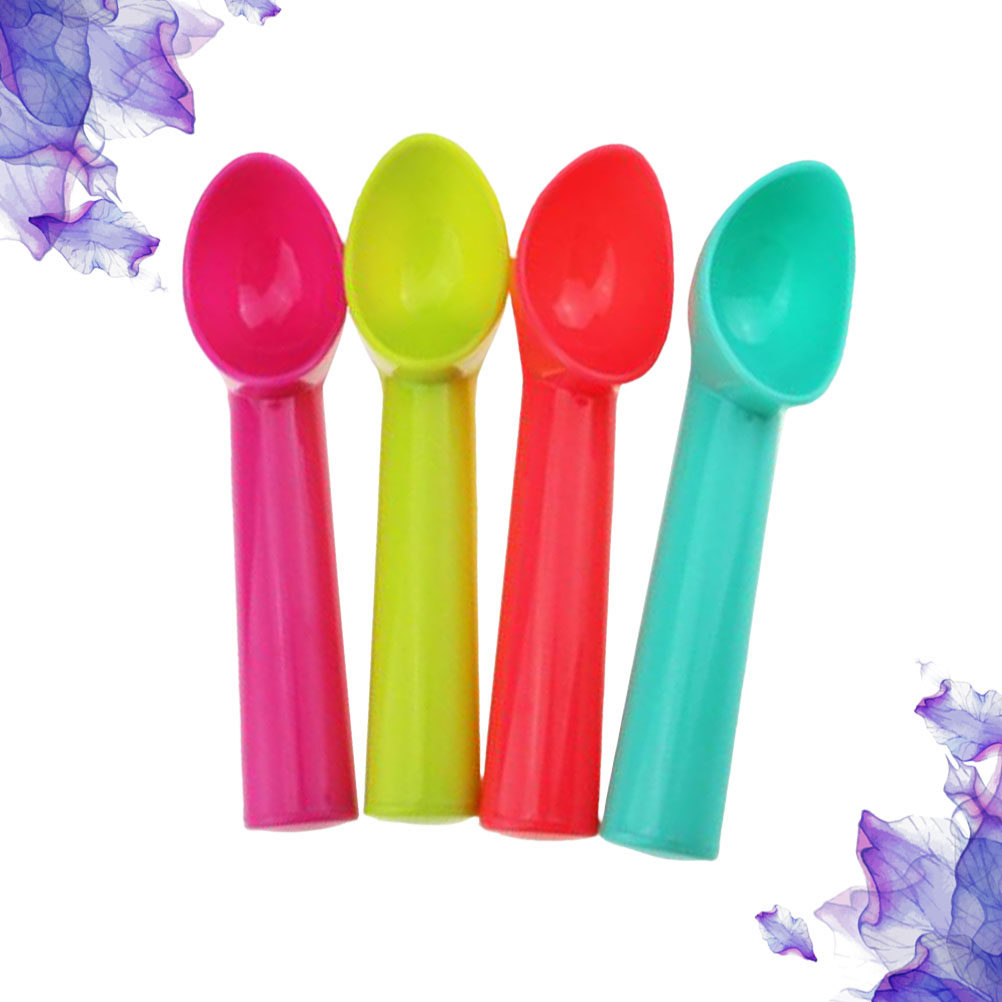 4 Buah Sendok Es Krim Ergonomi - Kitchen Gadgets & Toys ulasan dan harga