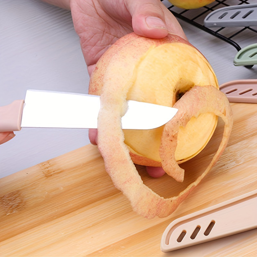 1 buah pisau buah portabel ber - Kitchen Gadgets And Equipment ulasan dan harga