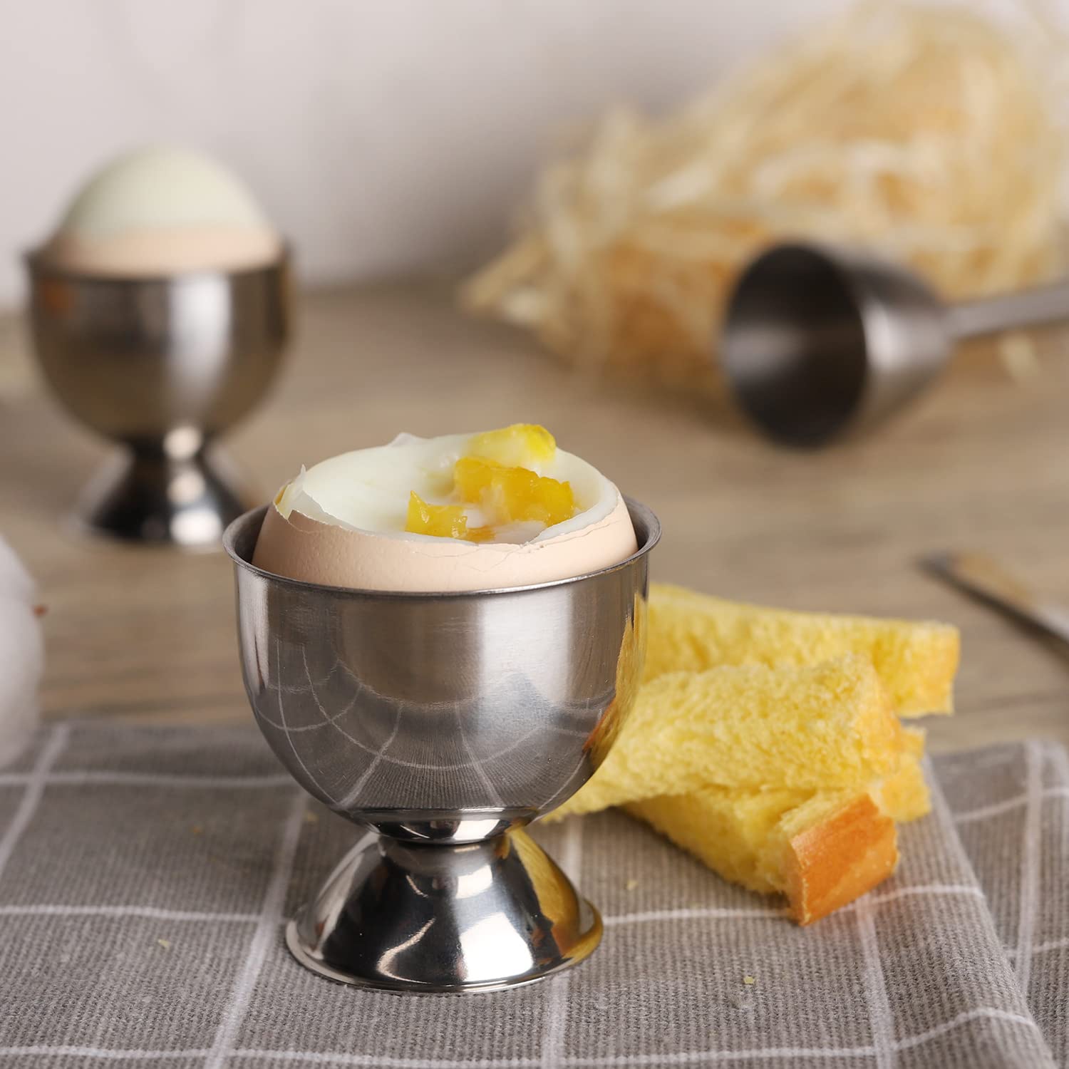 Set cangkir telur baja tahan k - Kitchen Gadgets For Gifts ulasan dan harga