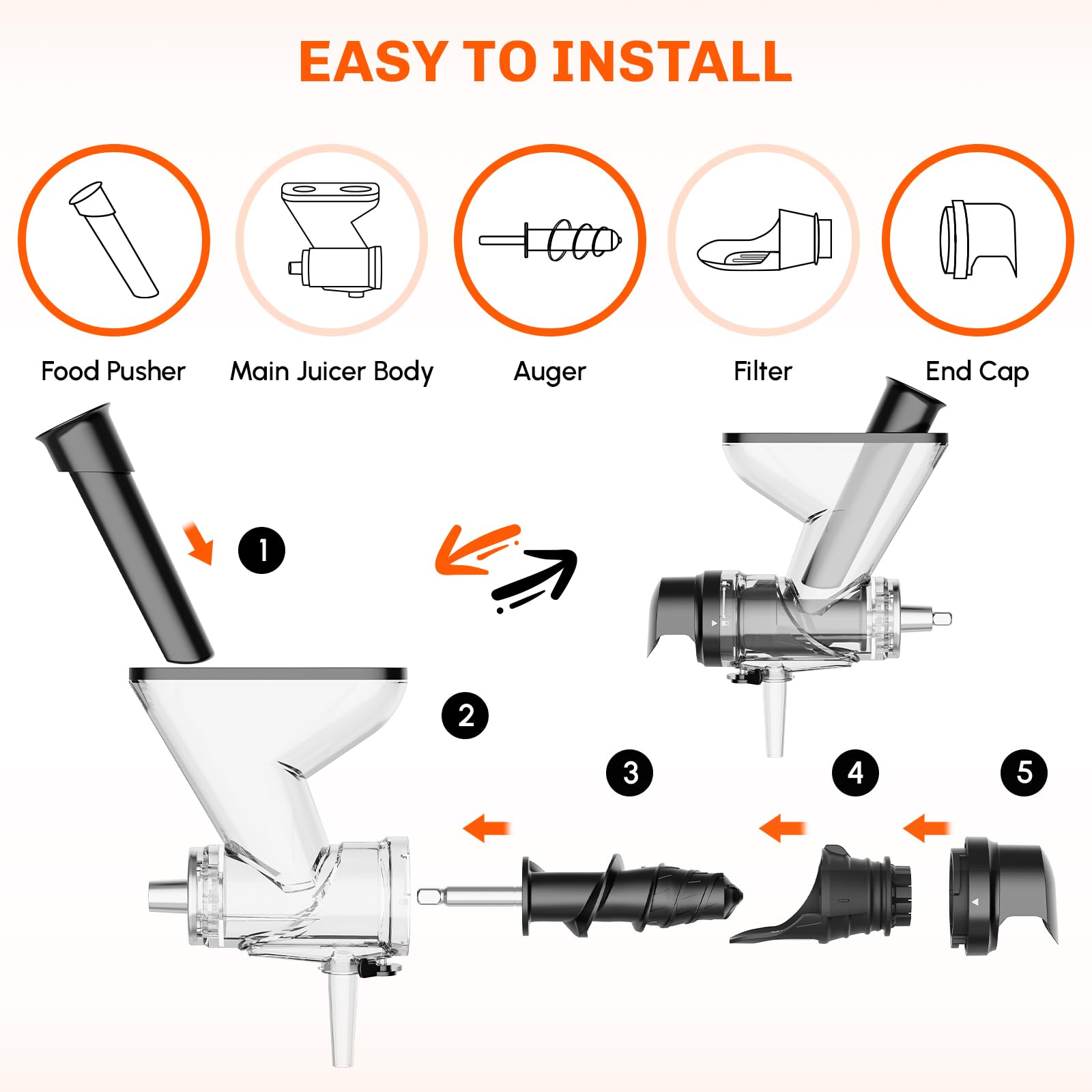 Aksesoris Juicer Masticating u - Kitchen Gadgets Mixer ulasan dan harga